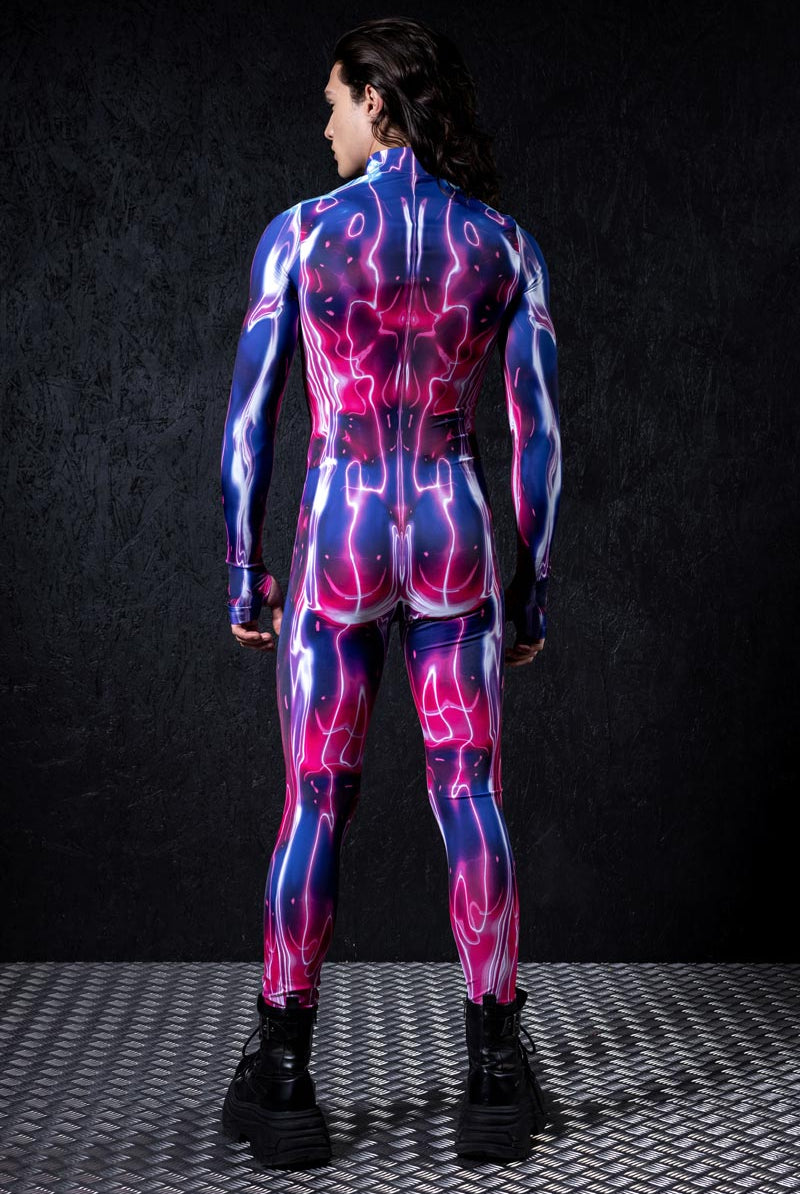 Space Wanderer Men's Costume Back View