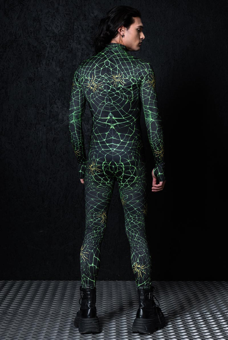 Spider Trap Men's Costume Back View