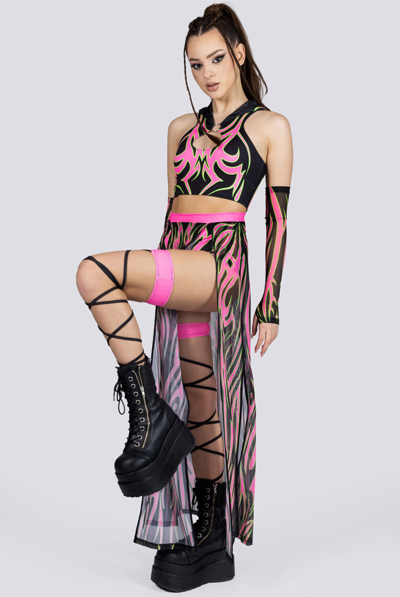 Rave Outfit Spirit Dancer Matching Set