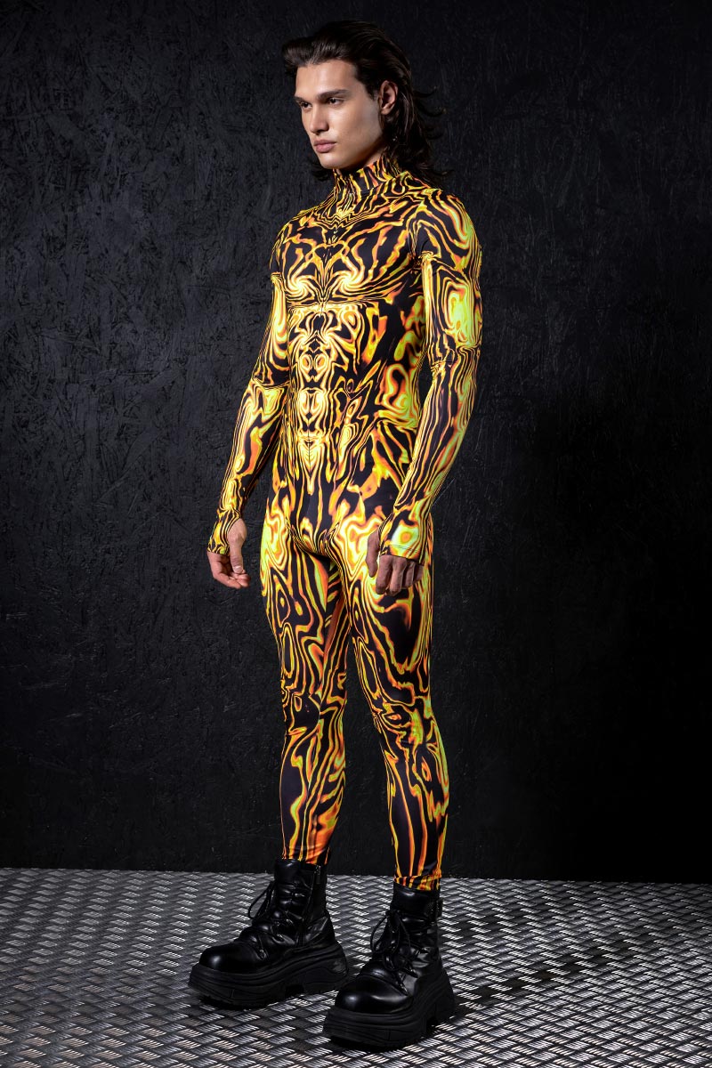 Starburst Men's Costume Side View