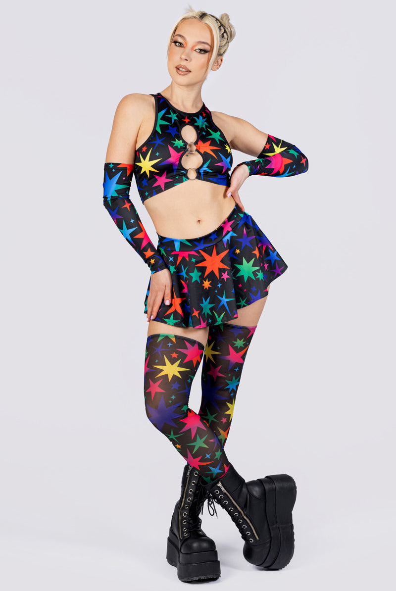 starlust-rave-mini-skirt-set-front-view