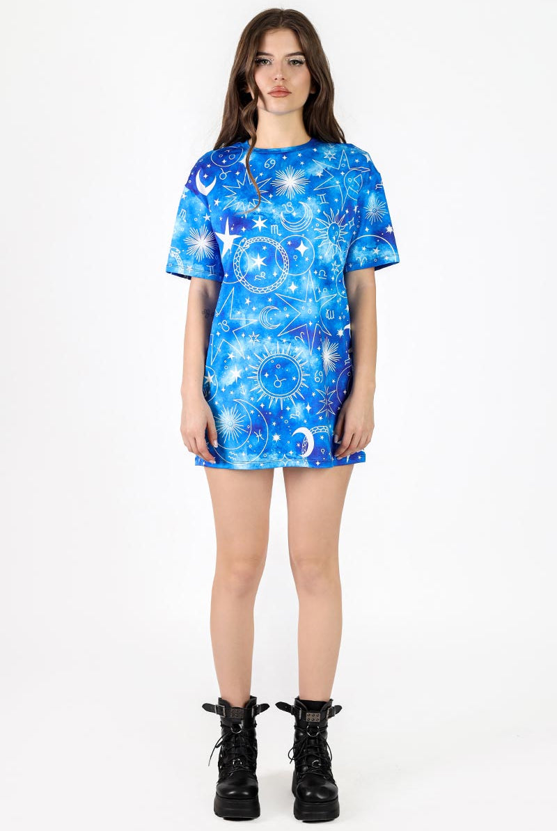 Starry Skies Oversized Tee Full View