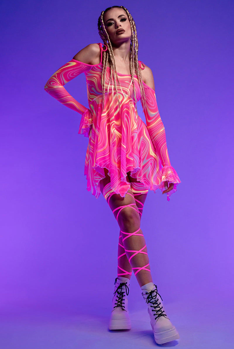 sugar-rush-mesh-strappy-dress-uv-front-view