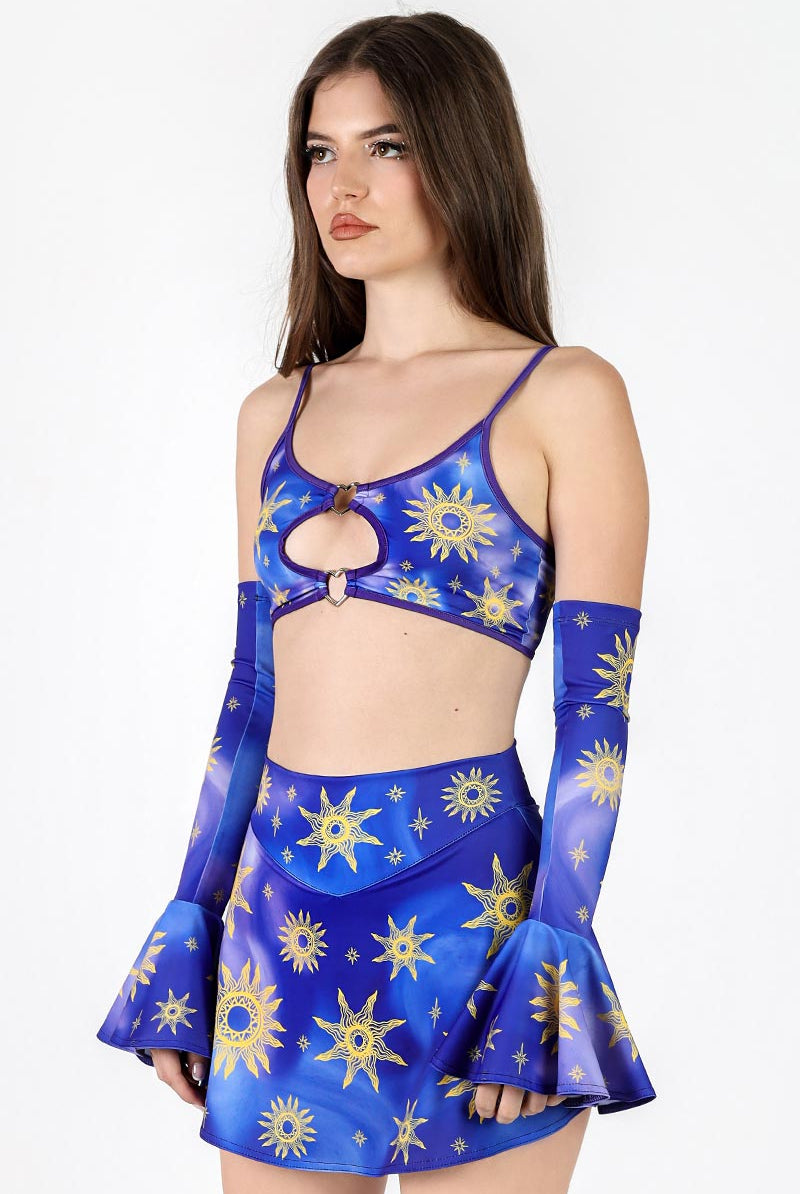 Sun Dance High Waisted Skort Set Side View