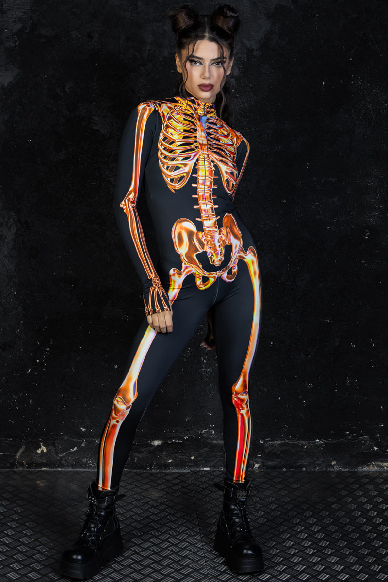 Sunstone Skeleton Costume Full View