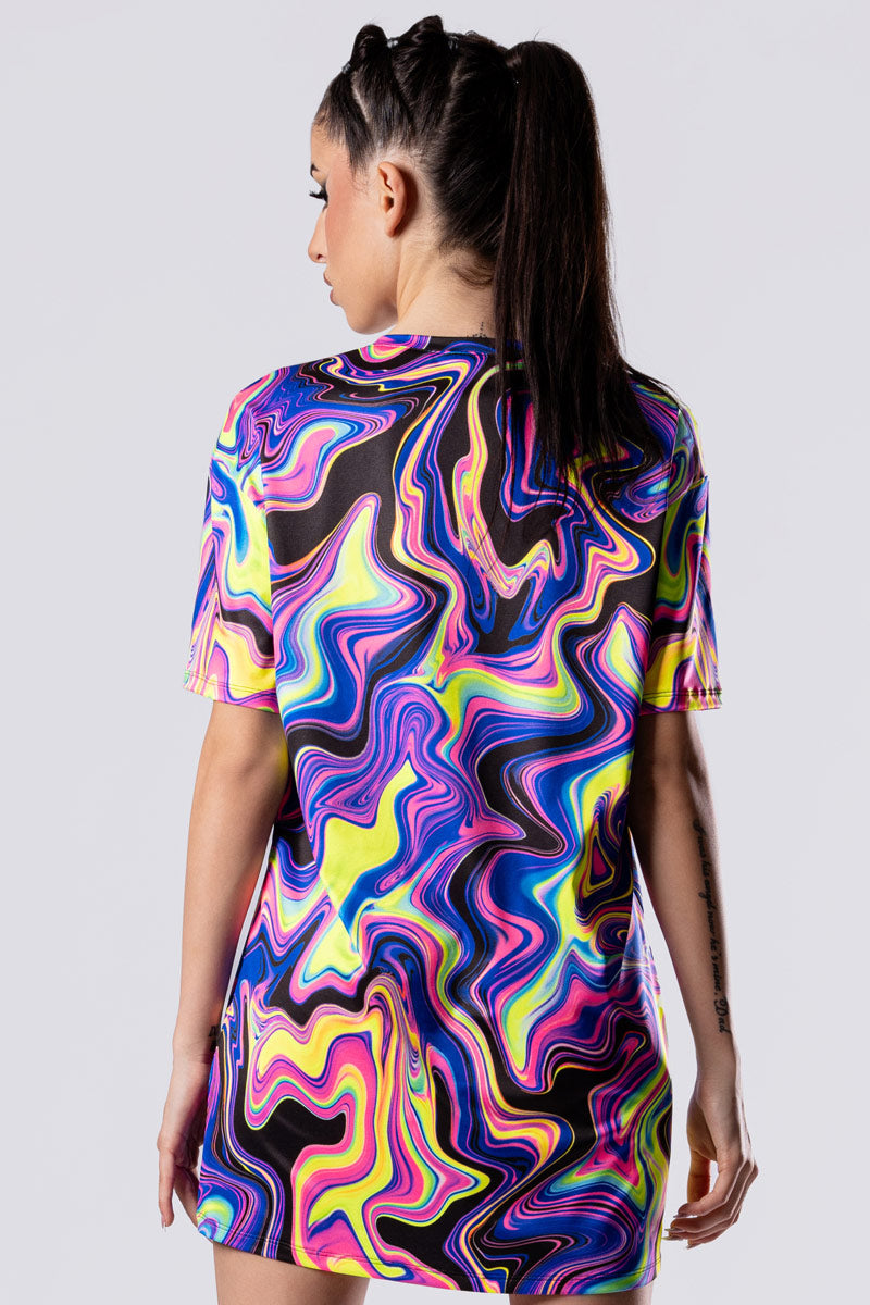 Total Obsession Oversized Tee Shirt Dress