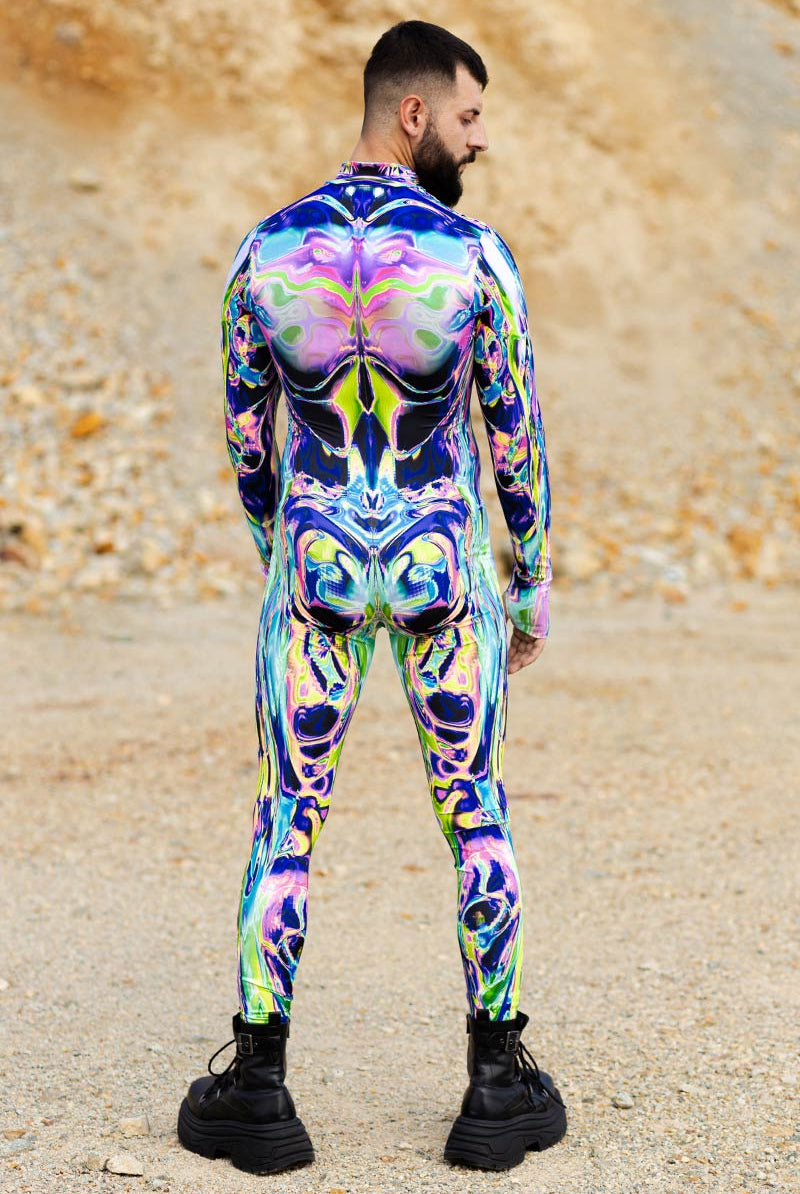 Transcendence Men Costume Back View