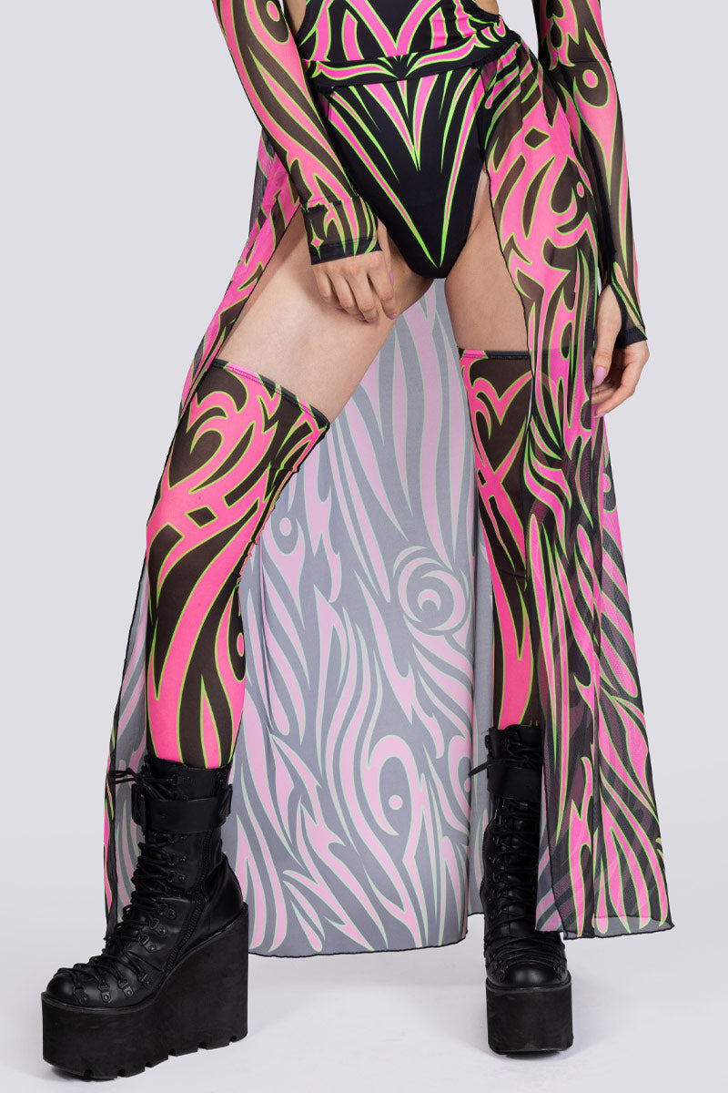 Tribal Empress Sheet Maxi Skirt
