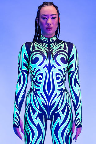 Rave Outfit Tribal Oracle Costume