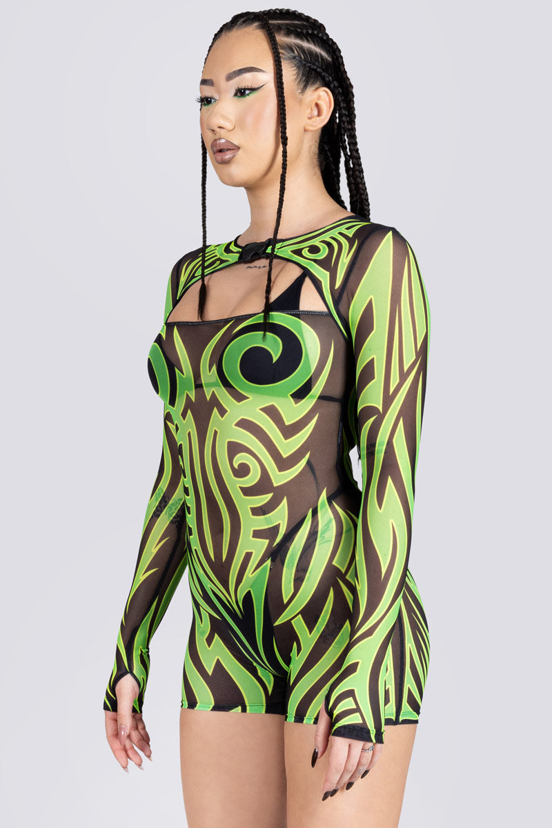 Tribal Oracle Playsuit