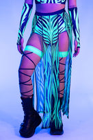 Tribal Oracle Sheer Maxi Skirt