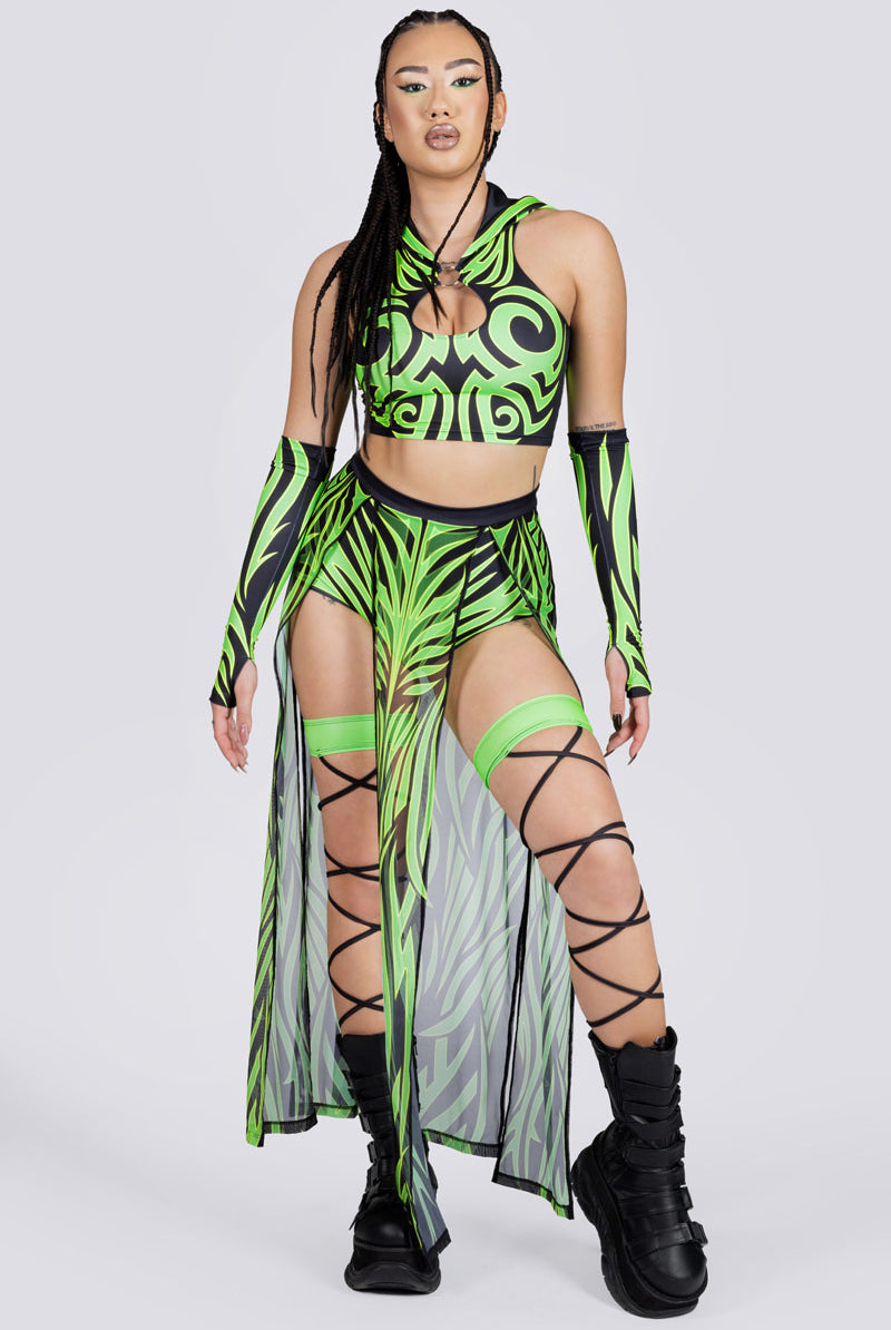 Tribal Oracle Rave Skirt