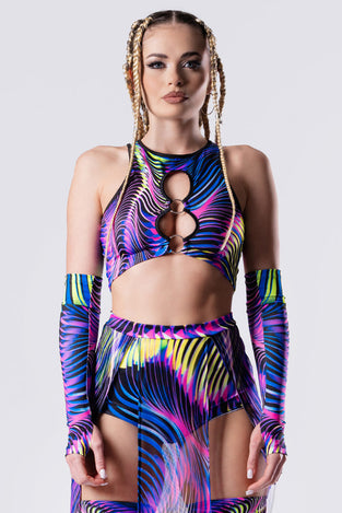 trippy-sound-wave-o-ring-crop-top-close-front-view