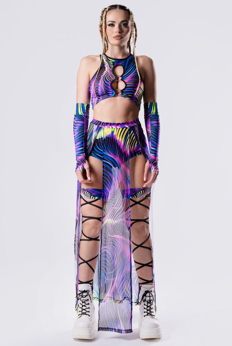 trippy-sound-wave-sheer-skirt-front-view