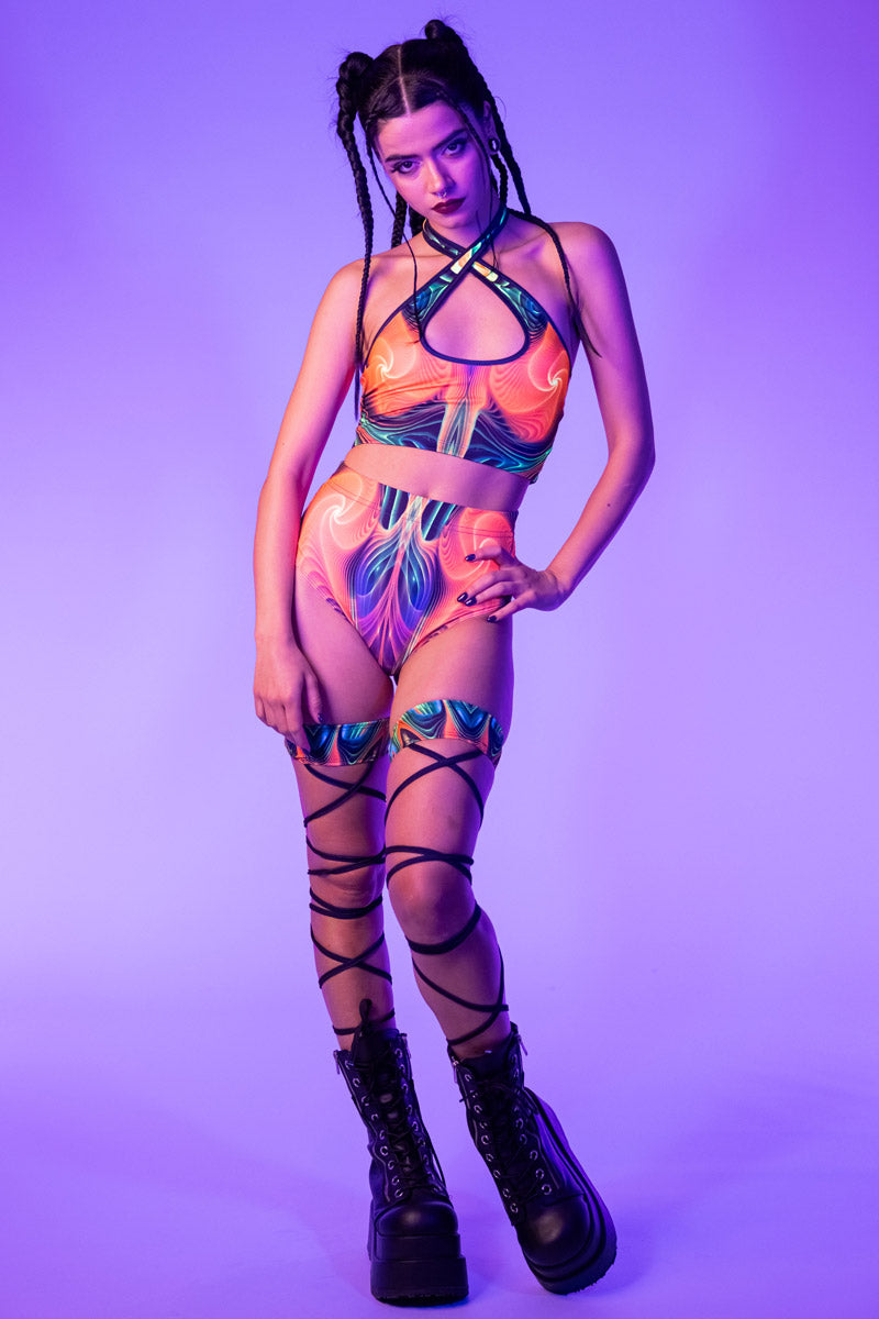 Tropica Booty Shorts Front View