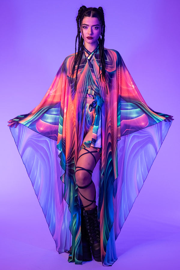 Rave Outfit Tropica Booty Shorts Set