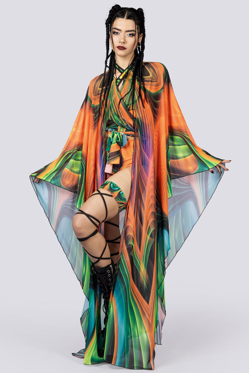 Tropica Criss Cross Halter Top Full View