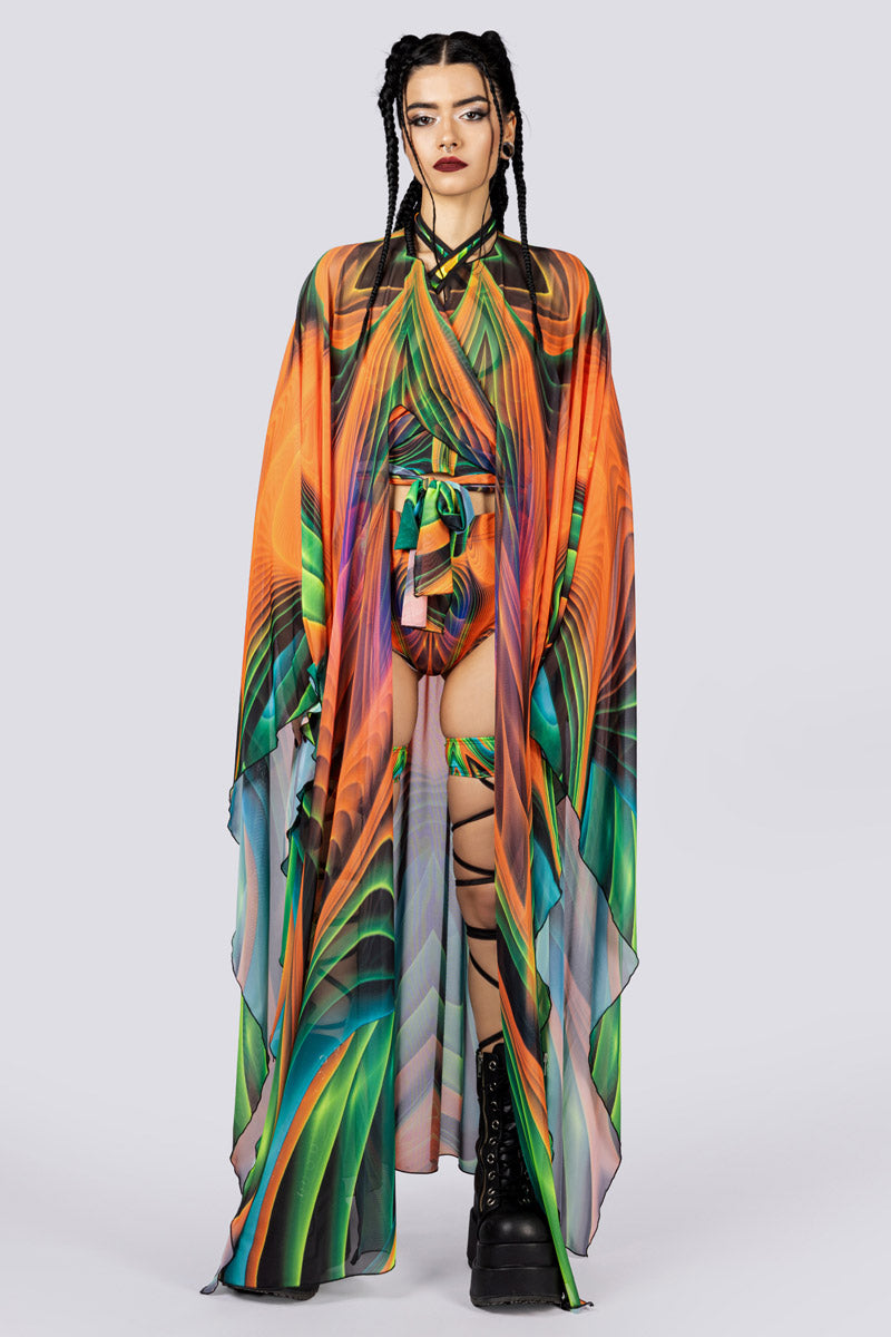 Tropica Rave Kimono Full View