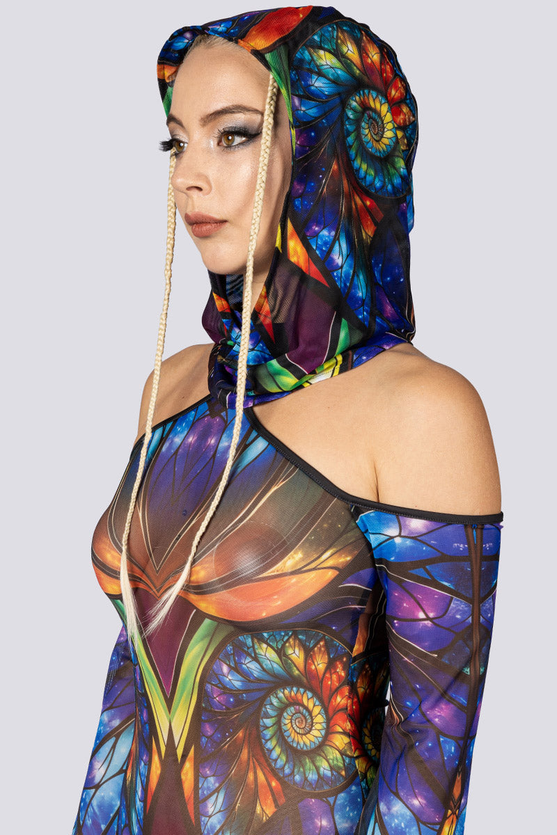 Vitrage Rave Hood Close View