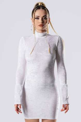 white-innocence-high-neck-bodycon-dress-close-view-white-velvet