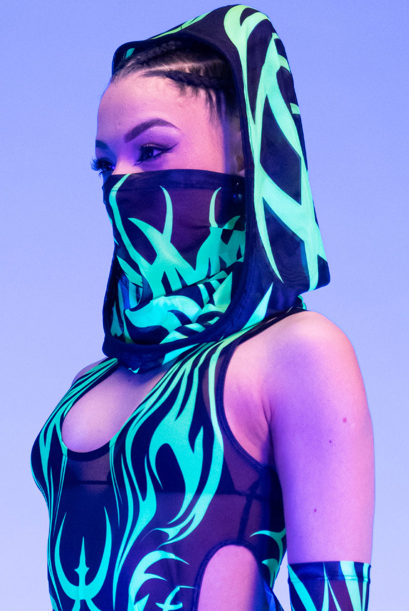 Wicked Ritual Rave Hood
