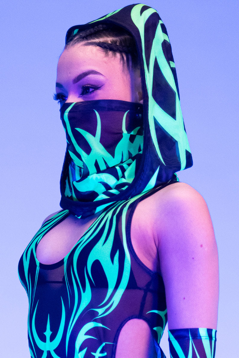 Wicked Ritual Rave Hood