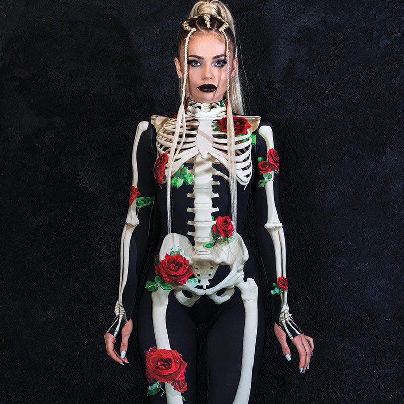 Alien 420 Overalls for Women in Black and Green | Devil Walking