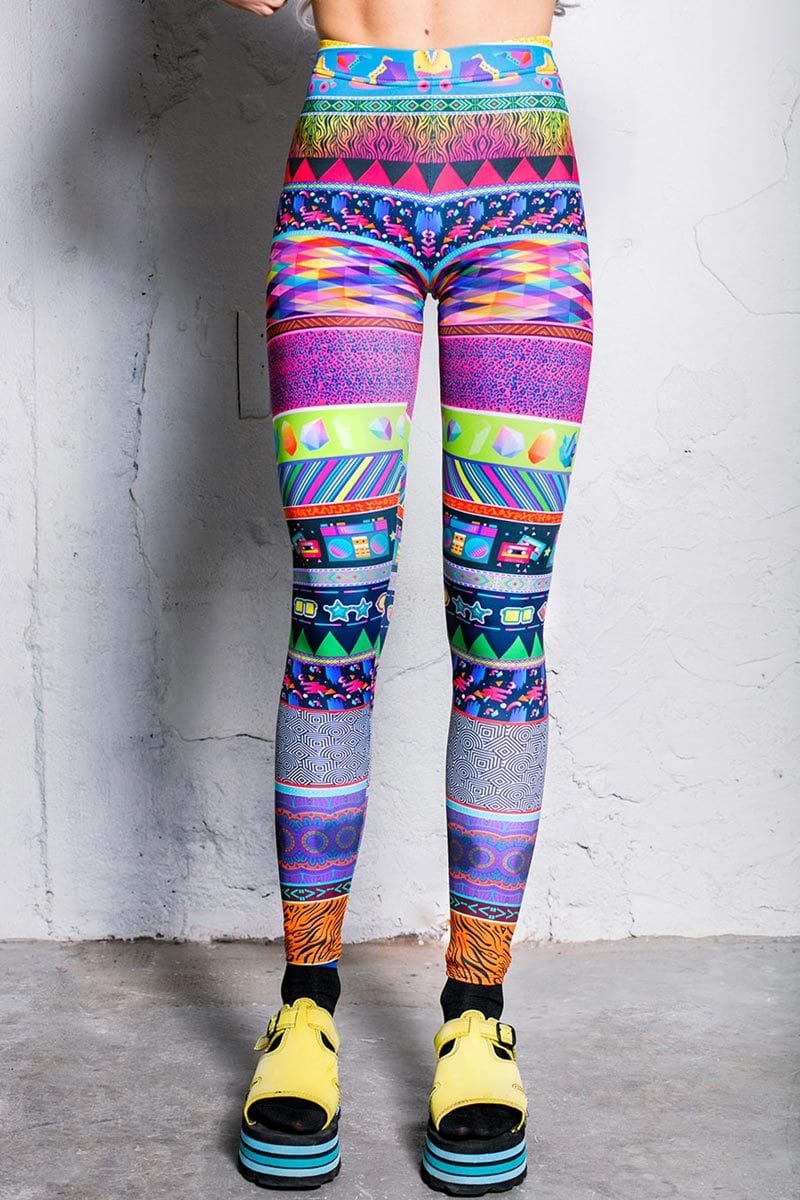90's Leggings Front View