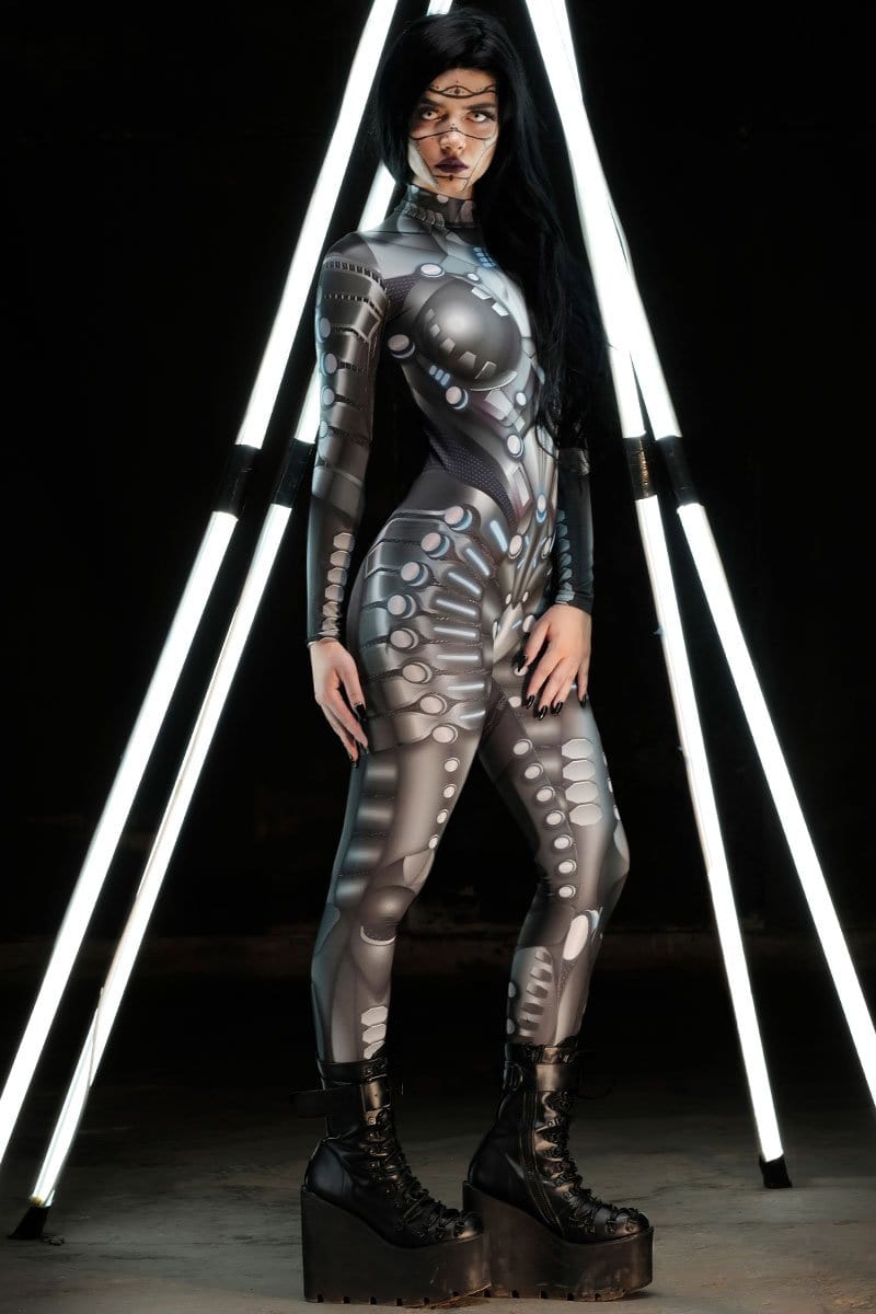 Andromeda Sci-Fi Costume Side View