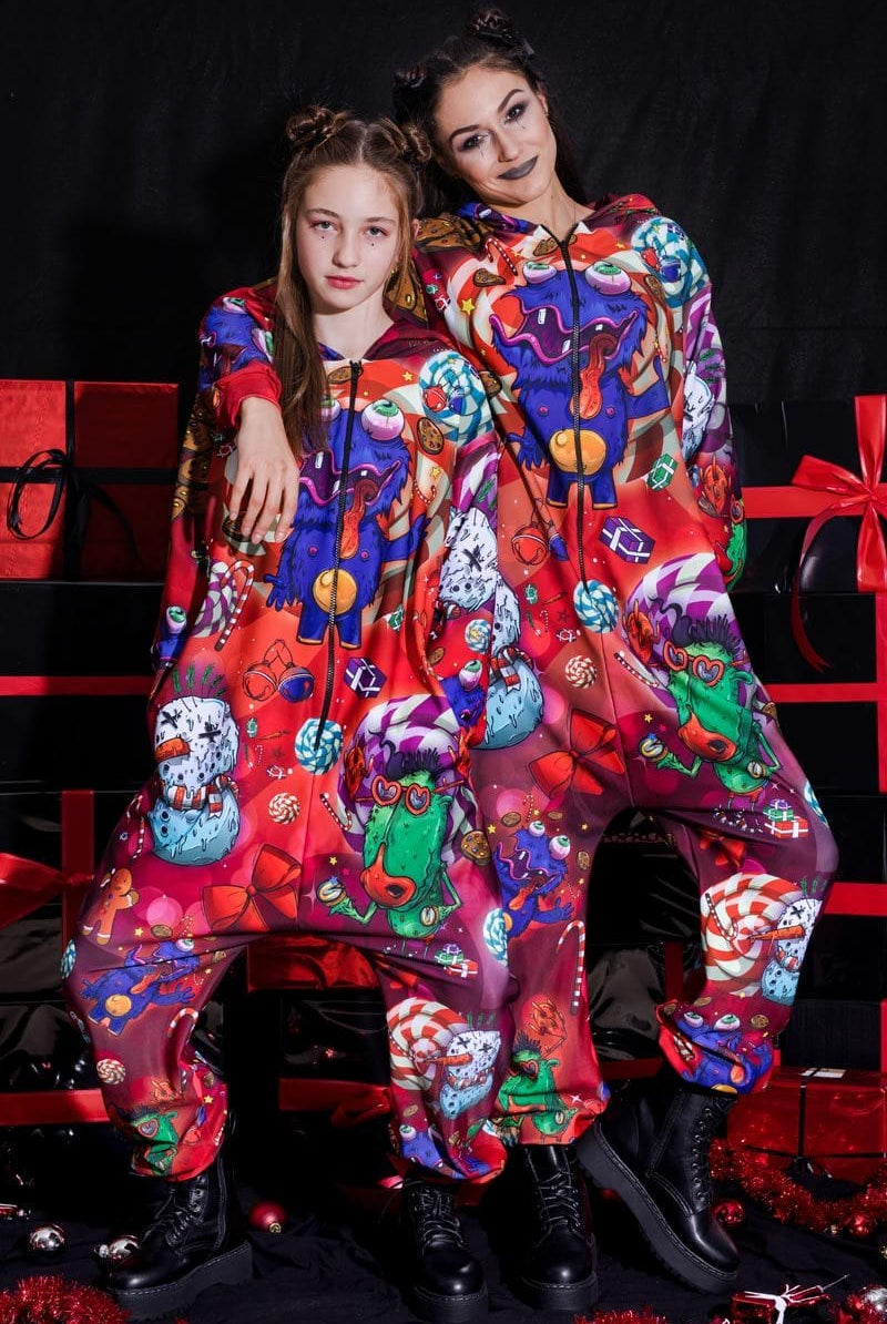 Posing with Biscuit Onesie for Women