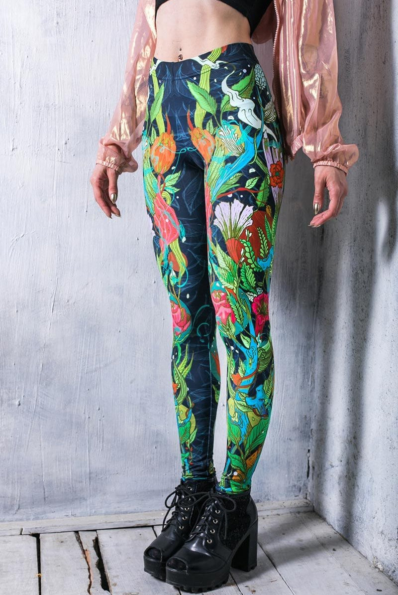 Blooming Leggings Close View