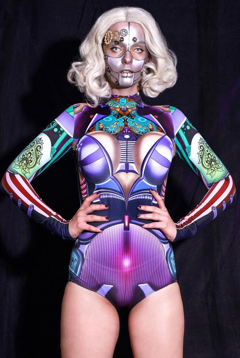 Cyborg Bodysuit Close View