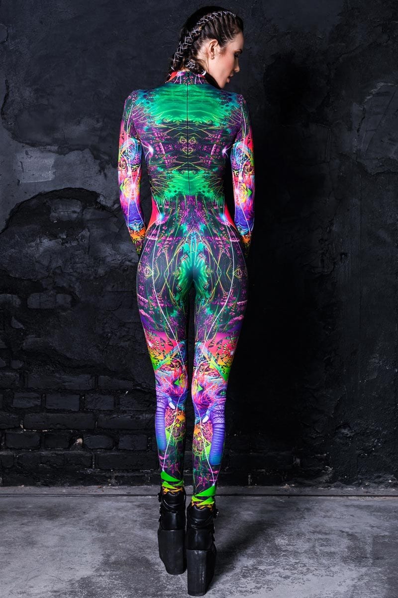 The Power of Ganesha Catsuit Back View