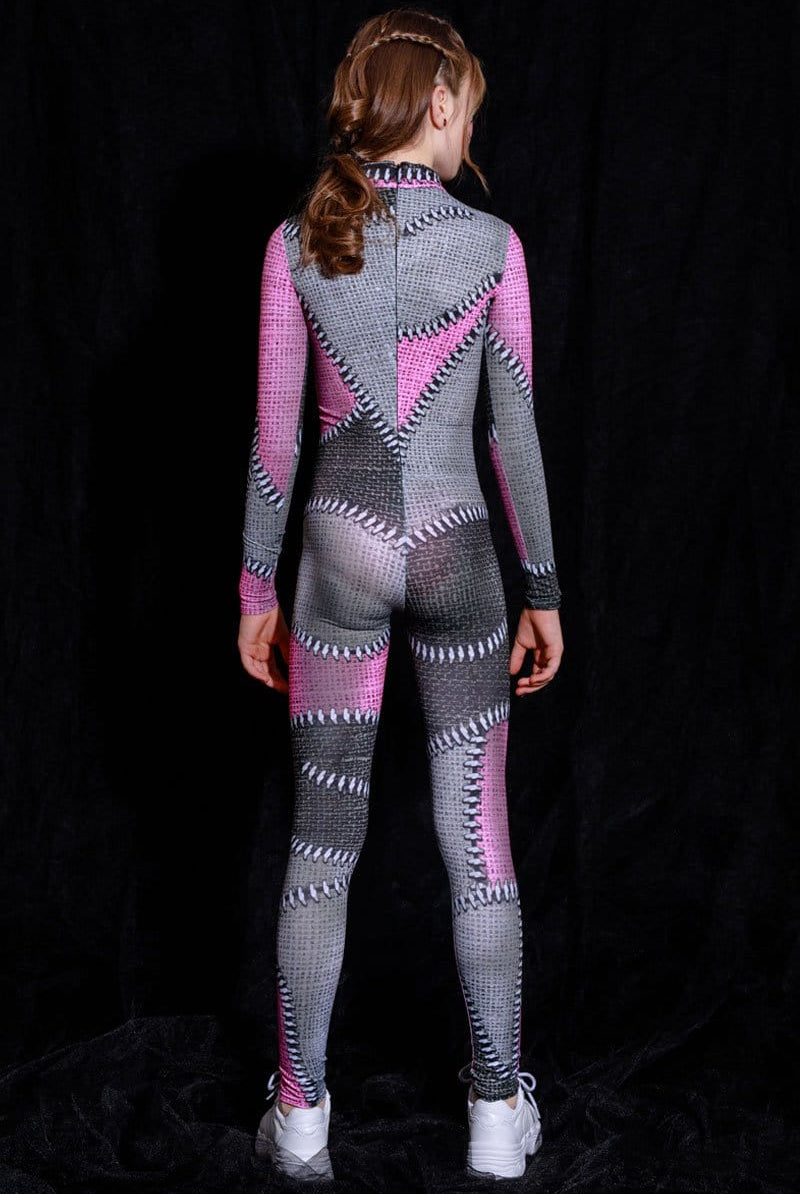 Voodoo Doll Kids Costume Back View