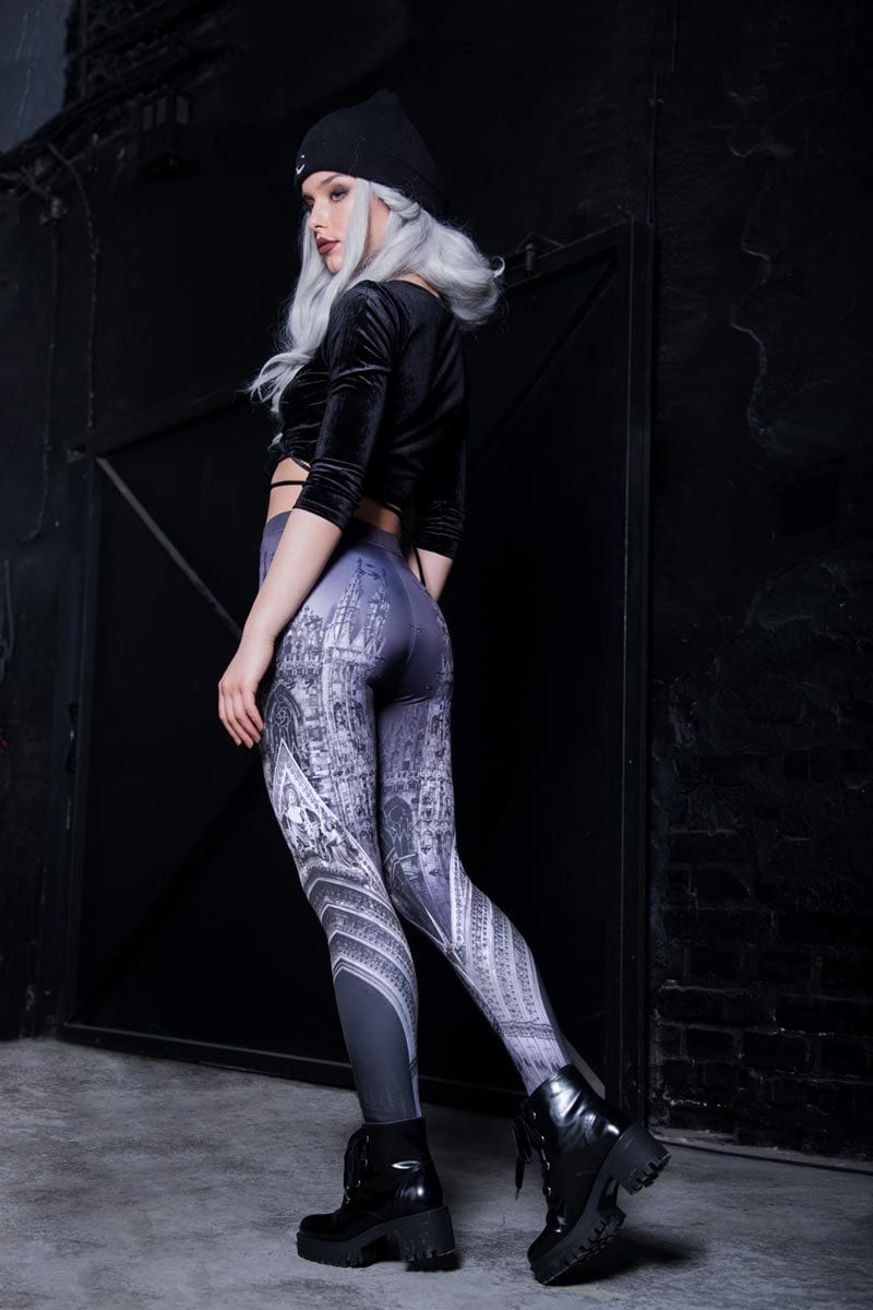 Cathedral Leggings Back View