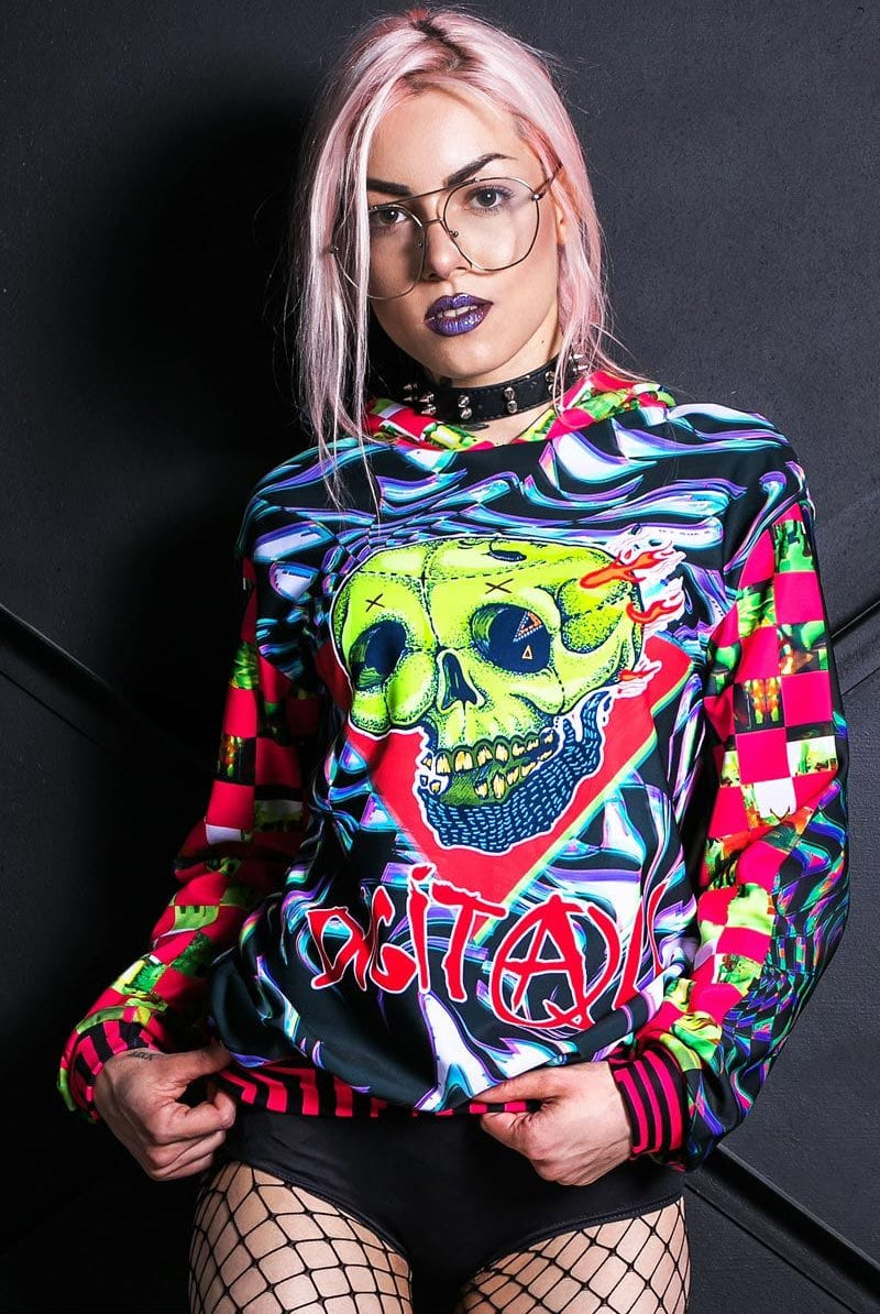 Digital Hoodie Front View