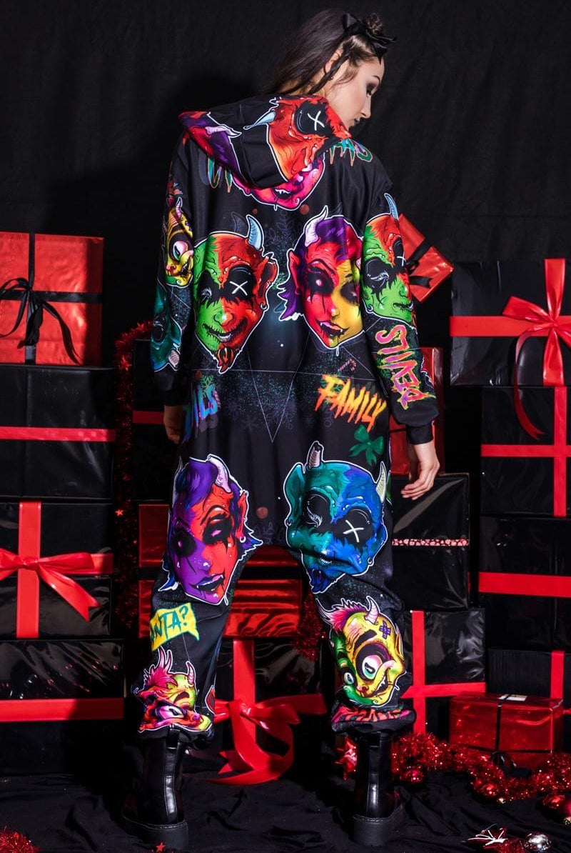 Family from Hell Onesie for Women Back View