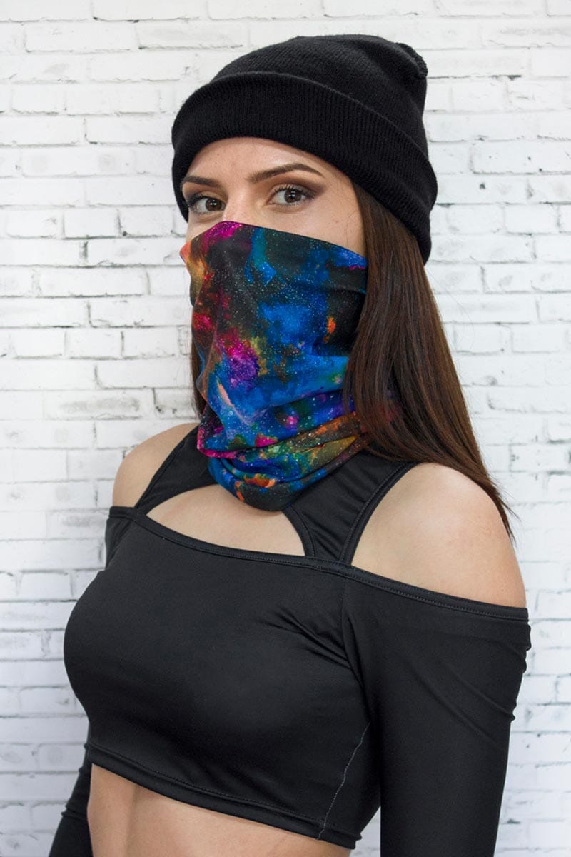 Galaxy Neck Gaiter Right Side View