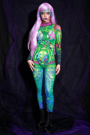 Mermaid Costume Front View