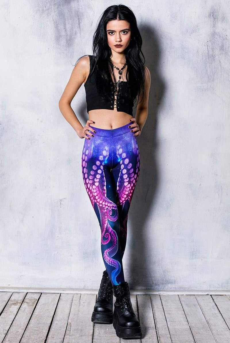 Octopus Leggings Front View