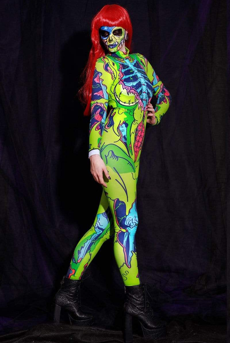 Punk Zombie Costume Right View