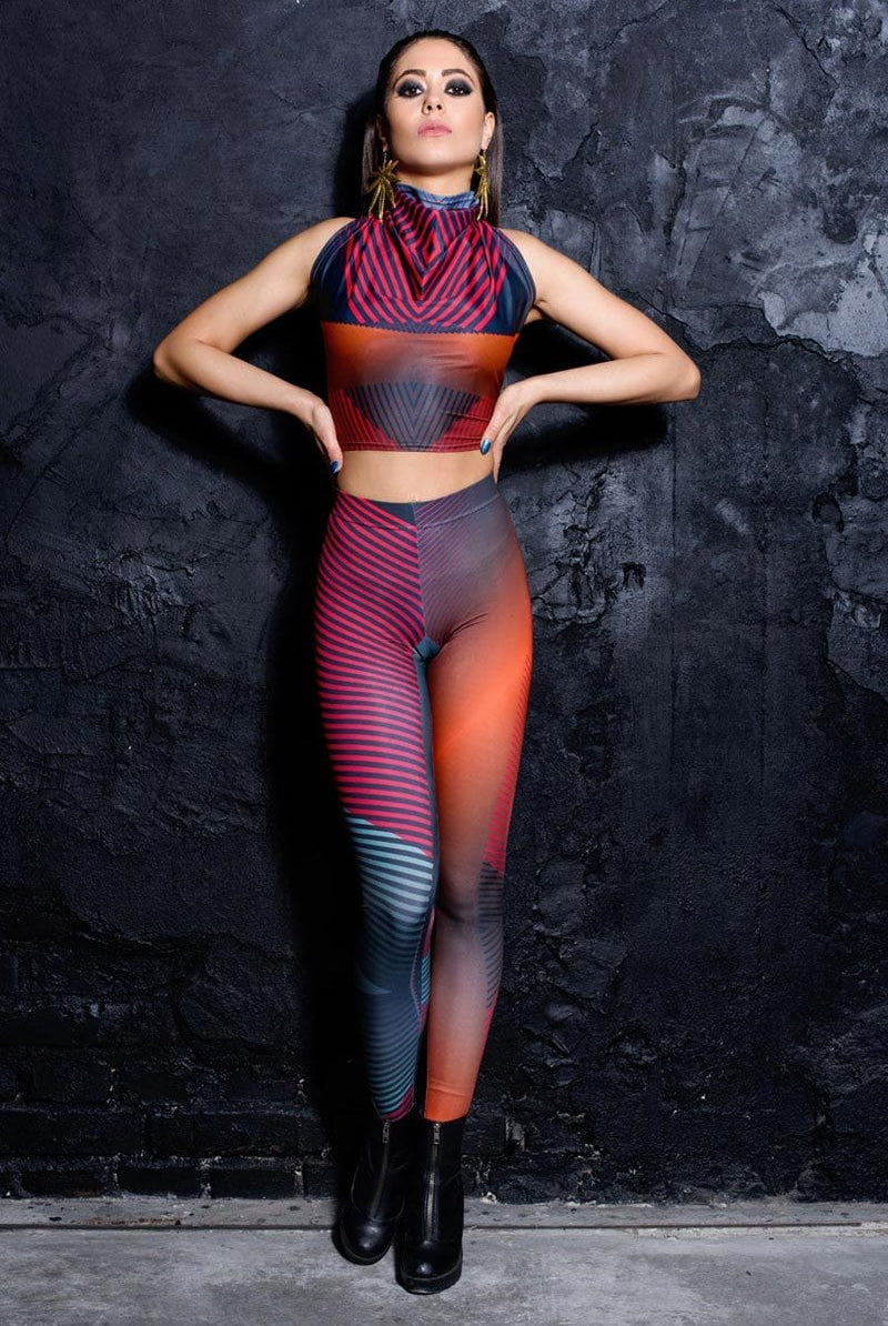 Trance Leggings Front View