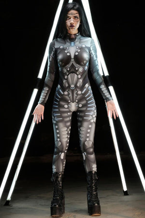 Andromeda Sci-Fi Costume Full View
