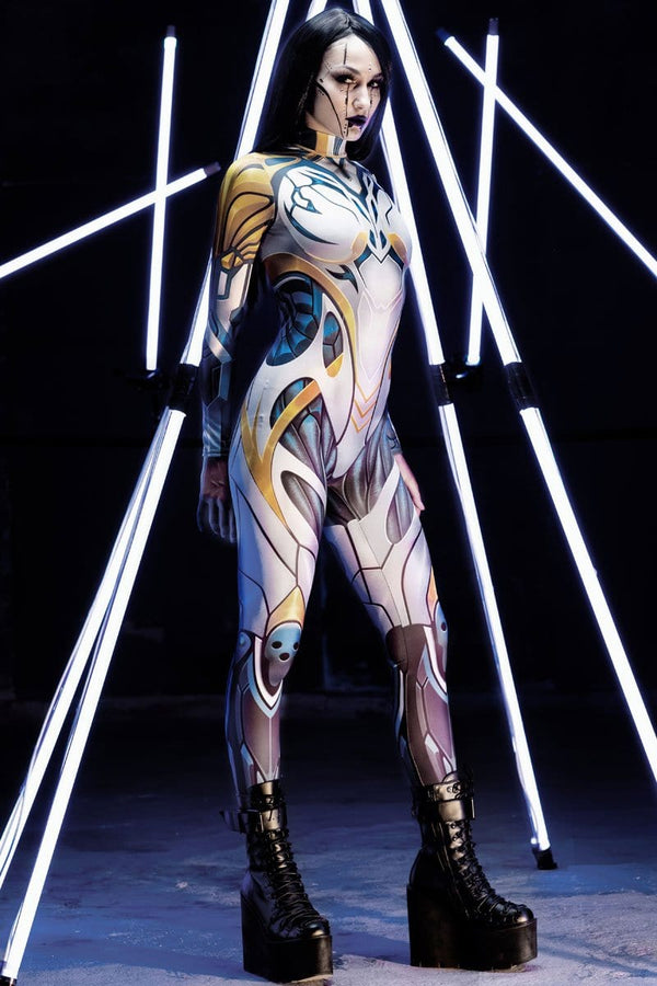 Cyber Assassins Cosplay Costume - Sexy Rave Outfit | Devil Walking