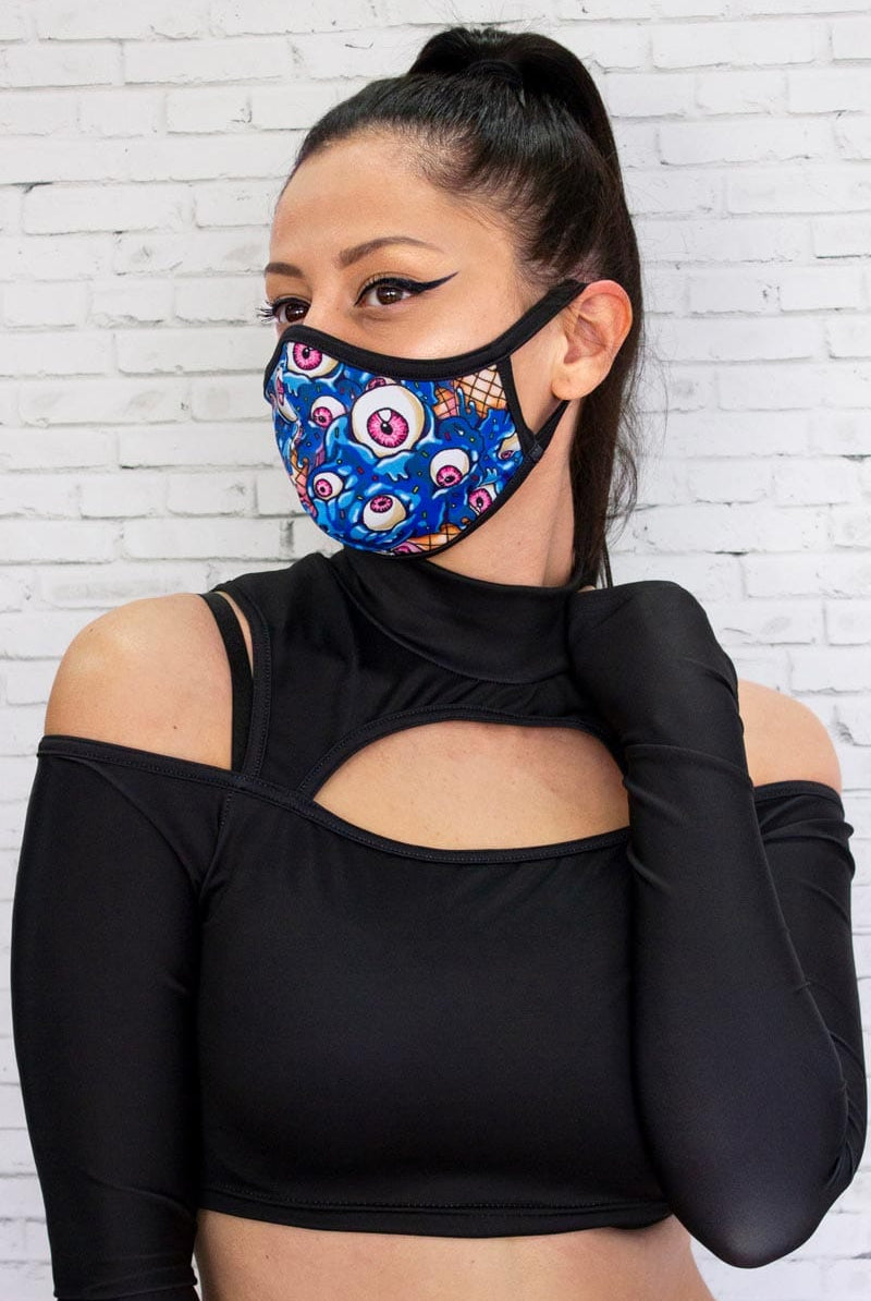 Eyes Cream Reusable Face Mask Right View