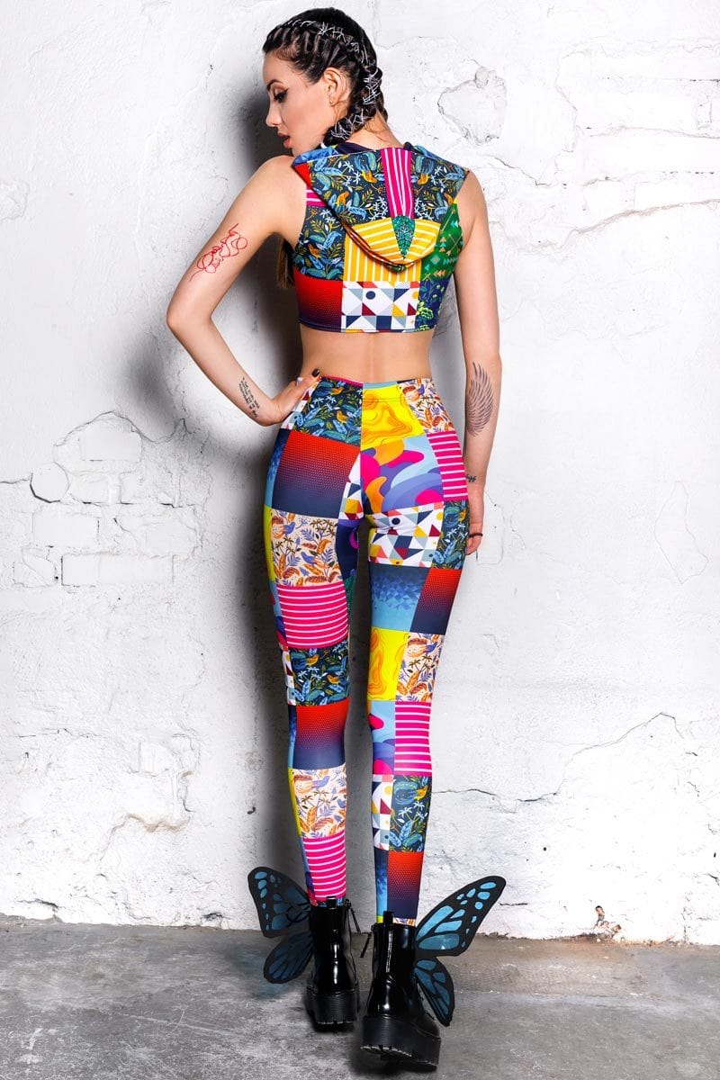 Ethno Leggings Back View