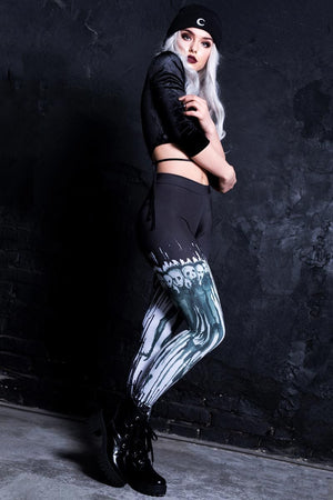 Lights Out Leggings Right Side View