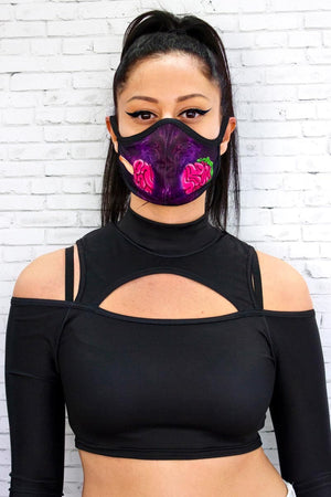 Warp Reusable Face Mask Front View