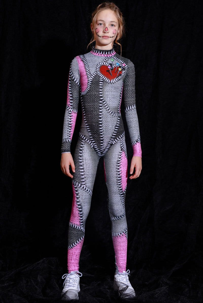 Voodoo Doll Kids Costume Front View