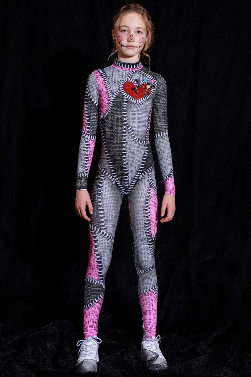 Voodoo Doll Kids Costume Close View